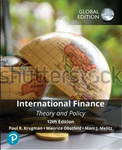 Cover for Paul Krugman · International Finance: Theory and Policy, Global Edition (Paperback Bog) (2022)
