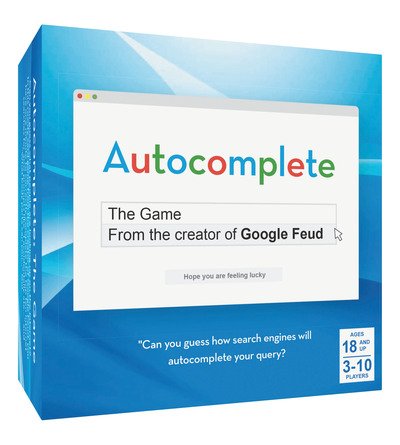 Autocomplete: The Game - Justin Hook - Lautapelit - Chronicle Books - 9781452178004 - tiistai 24. syyskuuta 2019