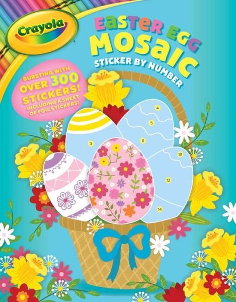 Cover for BuzzPop · Crayola Easter Egg Mosaic Sticker by Number (Buch) (2020)