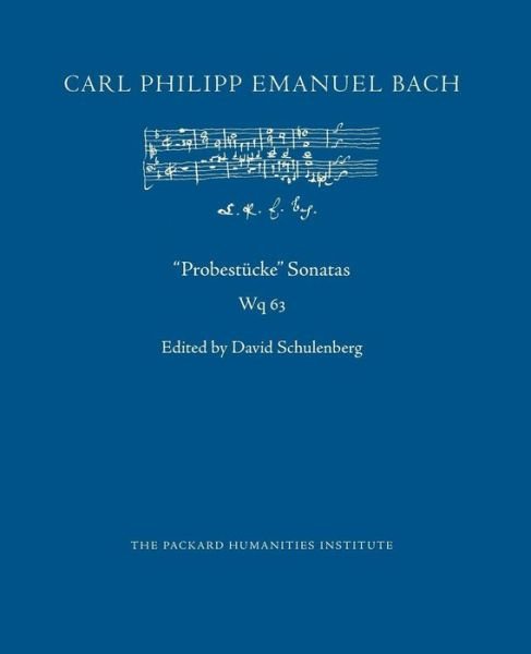 Cover for Carl Philipp Emanuel Bach · `probestucke` Sonatas, Wq 63 (Paperback Bog) (2014)