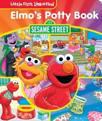 Cover for Pi Kids · Sesame Street: Elmo's Potty Book (Board book) (2021)