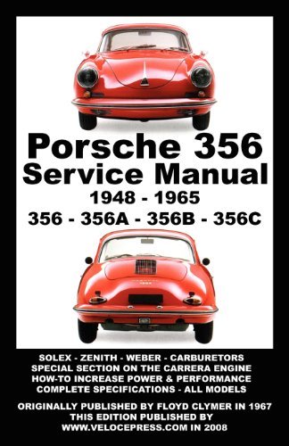 Cover for Floyd Clymer · Porsche 356 Owners Workshop Manual 1948-1965 (Paperback Book) (2008)