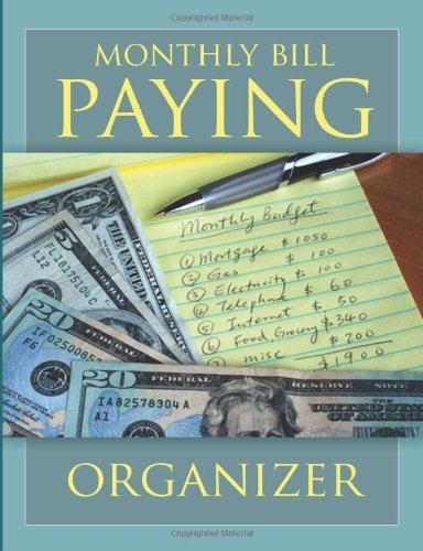 Cover for Speedy Publishing LLC · Monthly Bill Paying Organizer (Paperback Book) (2014)