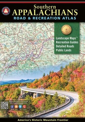 Southern Appalachians & Recreation Atlas - National Geographic Maps - Bücher - Benchmark Maps - 9781734315004 - 1. April 2020