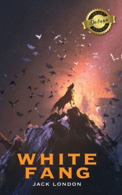 Cover for Jack London · White Fang (Deluxe Library Binding) (Inbunden Bok) (2020)
