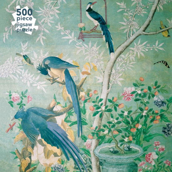 Adult Jigsaw Puzzle John James Audubon: Magpie Jays (500 pieces): 500-Piece Jigsaw Puzzles - 500-piece Jigsaw Puzzles - Flame Tree Studio - Brætspil - Flame Tree Publishing - 9781839649004 - 13. september 2022