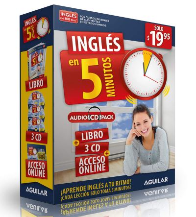 Cover for Ingles en 100 dias · Ingles en 100 dias - Ingles en 5 minutos: Aprende ingles a tu ritmo cada leccion solo toma 5 minutos / English in 5 Minutes (Paperback Book) (2017)