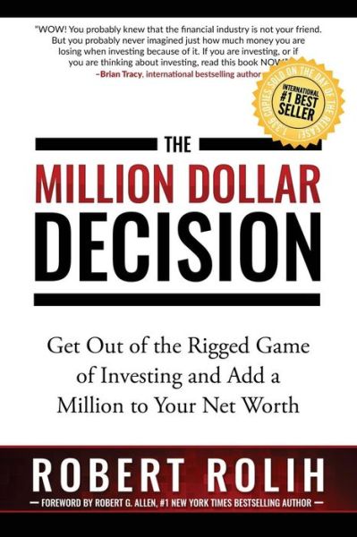 Cover for Robert Rolih · The Million Dollar Decision (Paperback Book) (2017)