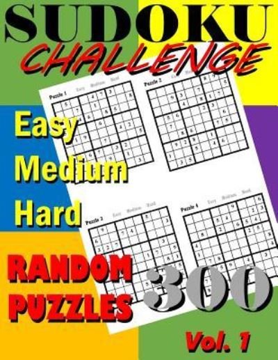 Cover for Sudoku Puzzle · Sudoku Challenge Vol. 1 (Paperback Book) (2017)