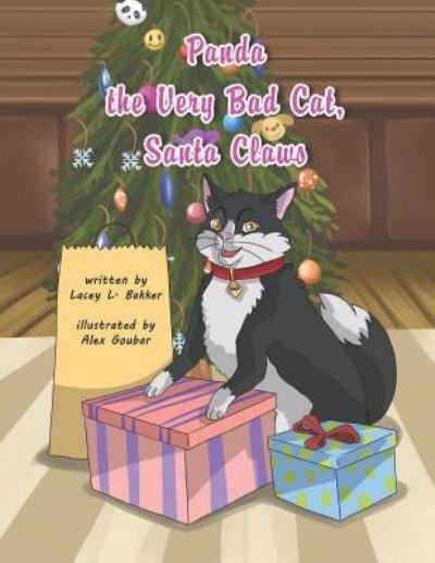 Cover for Lacey L Bakker · Panda The Very Bad Cat, Santa Claws (Paperback Book) (2019)