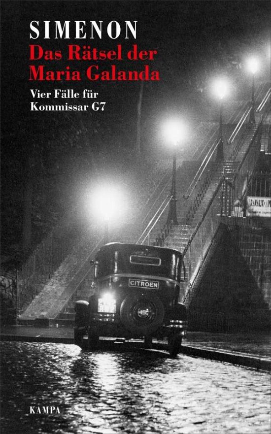 Cover for Simenon · Das Rätsel der Maria Galanda (Book)