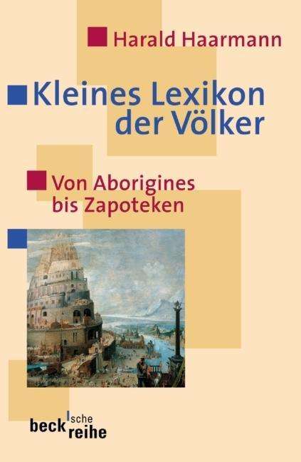 Cover for Harald Haarmann · Kleines Lexikon Der VÃ¶lker (Book)