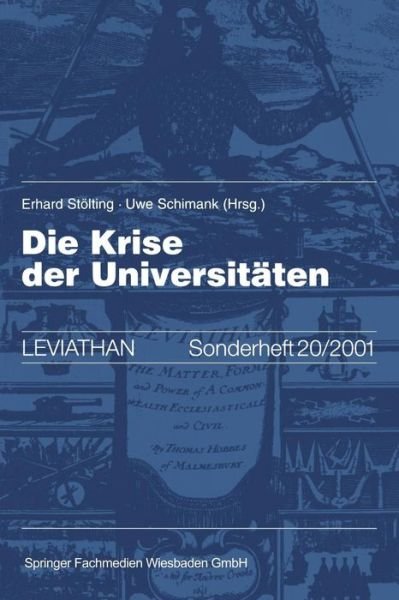 Cover for Erhard Stolting · Die Krise Der Universitaten - Leviathan Sonderhefte (Paperback Bog) [2001 edition] (2001)