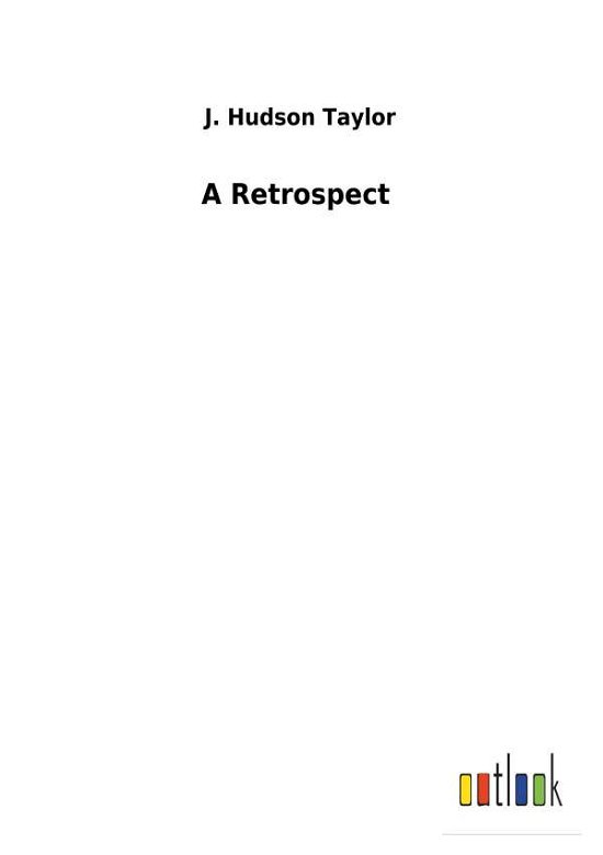 Cover for Taylor · A Retrospect (Buch) (2018)