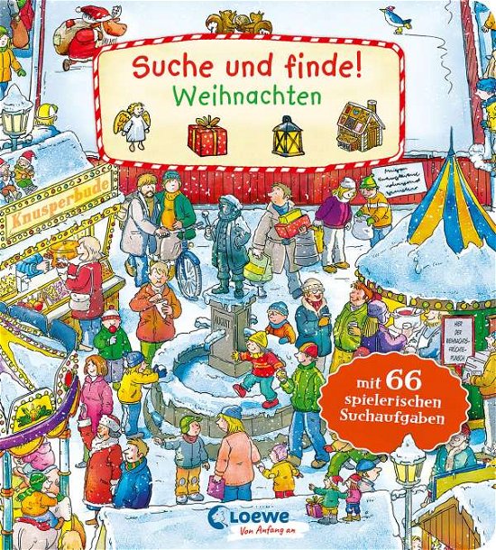 Suche und finde! - Weihnachten - Joachim Krause - Books - Loewe Verlag GmbH - 9783743210004 - September 15, 2021