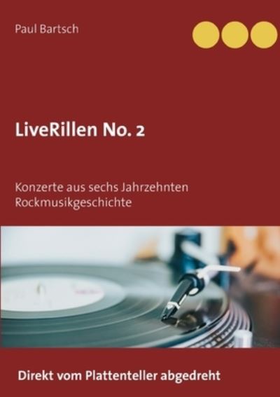 Cover for Paul Bartsch · LiveRillen No. 2 (Paperback Book) (2021)