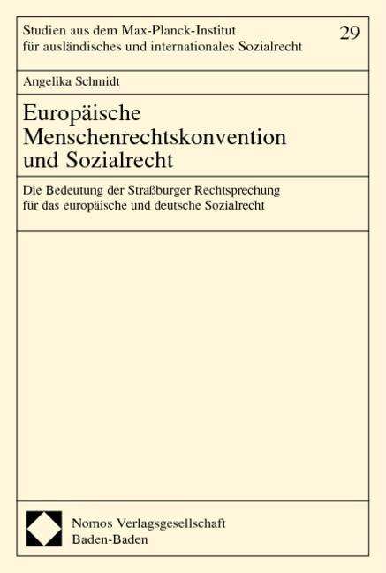 Europ.Menschenrechtskonvent. - A. Schmidt - Books -  - 9783832901004 - 