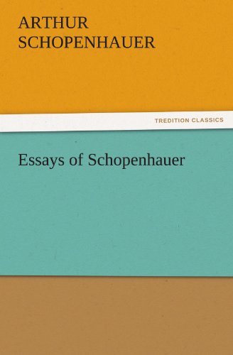 Cover for Arthur Schopenhauer · Essays of Schopenhauer (Tredition Classics) (Paperback Bog) (2011)