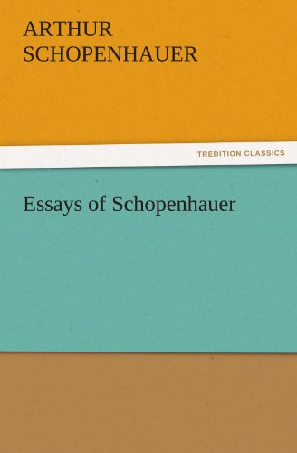 Cover for Arthur Schopenhauer · Essays of Schopenhauer (Tredition Classics) (Pocketbok) (2011)