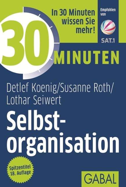 Cover for Koenig · 30 Minuten Selbstorganisation (Buch)