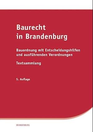 Cover for Saxonia Verlag · Baurecht in Brandenburg (Paperback Bog) (2021)