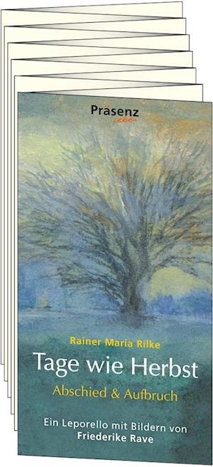 Cover for Rainer Maria Rilke · Tage wie Herbst (Bog) (2022)