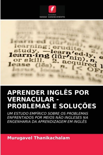 Cover for Murugavel Thanikachalam · Aprender Ingles Por Vernacular - Problemas E Solucoes (Paperback Book) (2021)