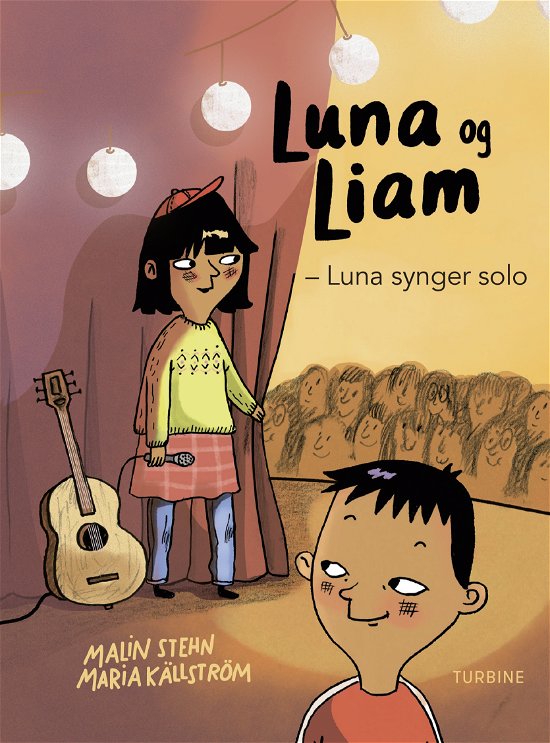 Cover for Malin Stehn · Luna og Liam – Luna synger solo (Hardcover Book) [1.º edición] (2019)