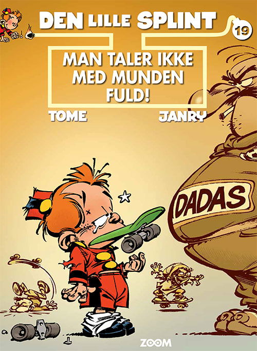 Cover for Tome &amp; Janry · Den lille Splint: Den lille Splint 19: Man taler ikke med mad i munden! (Heftet bok) [1. utgave] (2023)