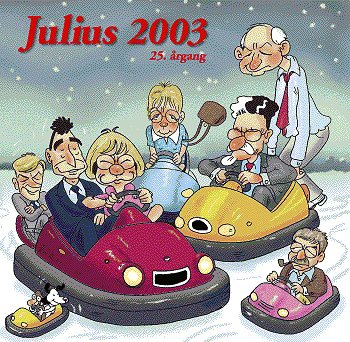 Cover for Jens Julius Hansen · Julius tegninger (Hæftet bog) [1. udgave] (2003)