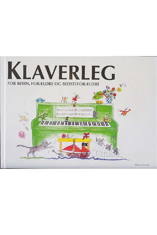 Cover for Pernille Holm Kofod · Klaverleg: Klaverleg bind 1 - for børn, forældre og bedsteforældre (grøn) (Hardcover bog) [3. udgave] (2019)