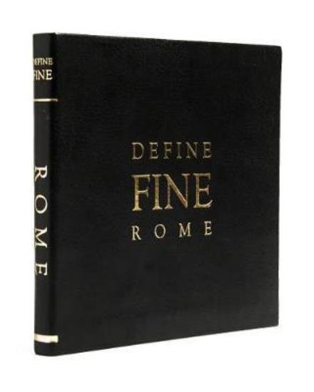 Cover for Veronika Blomgren · Define Fine City Guides Rome (Læderbog) (2017)