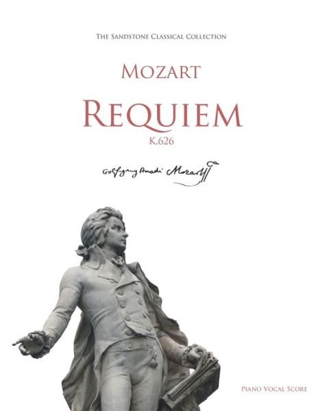 Cover for Wolfgang Amadeus Mozart · Mozart Requiem (K.626) Piano Vocal Score (Taschenbuch) (2021)