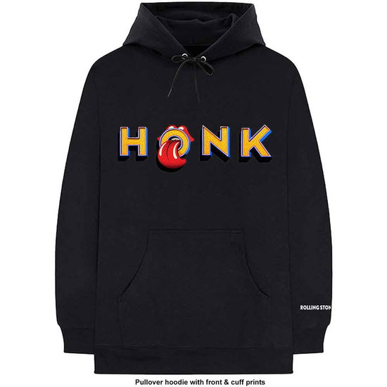 Cover for The Rolling Stones · The Rolling Stones Unisex Pullover Hoodie: Honk Letters (Sleeve Print) (Hoodie)