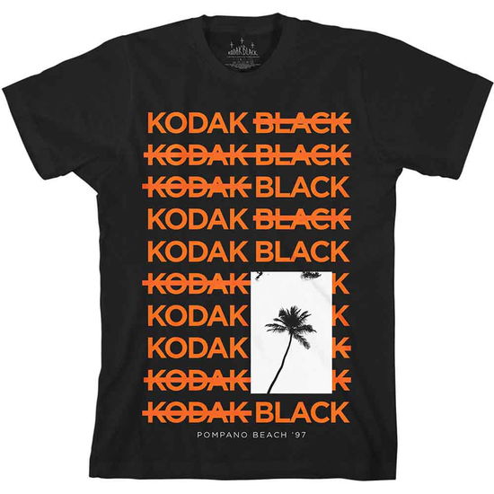 Cover for Kodak Black · Kodak Black Unisex T-Shirt: Palm (T-shirt)