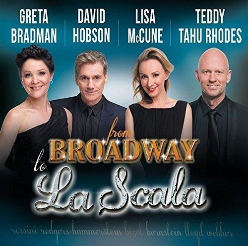 Cover for Hobson,david / Mccune,lisa / Rhodes,teddy Tahu · From Broadway to La Scala (CD) (2019)