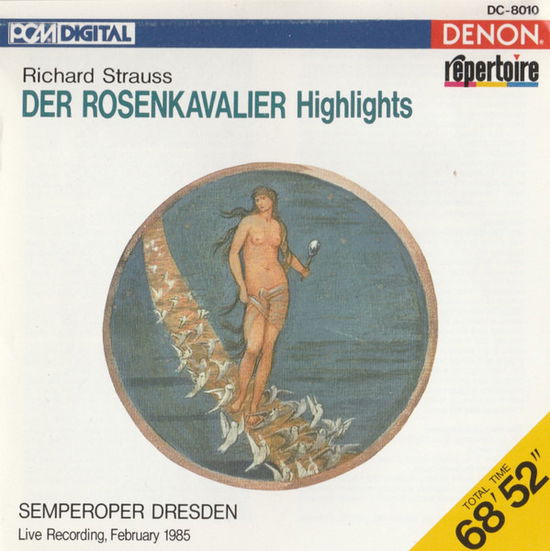 Cover for Staatskapelle Dresden / Vonk Hans · Des Rosenkavalier (Highlights) (CD) (1985)