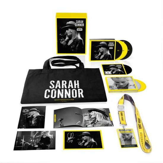Cover for Sarah Connor · Muttersprache Live - Ganz Nah (CD) [Ltd. Fan edition] (2015)