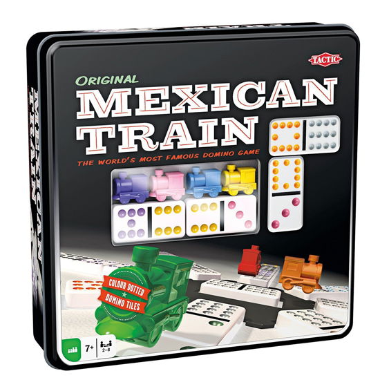Tactic - Mexican Train Tinbox -  - Brætspil -  - 0641673954005 - 