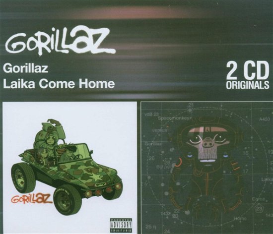 Cover for Gorillaz · Gorillaz / Laika Come Home (CD) (2003)