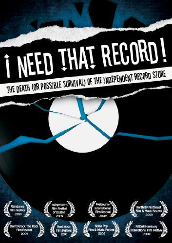 I Need That Record - I Need That Record: Death or Possible Survival - Film - Proper Music - 0760137502005 - 26. november 2013