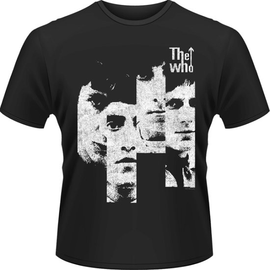 Cover for The Who · Faces Black (T-shirt) [size XL] [Black edition] (2012)