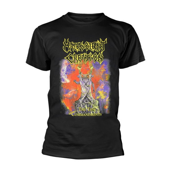 Cover for Malevolent Creation · The Ten Commandments (T-shirt) [size M] [Black edition] (2018)