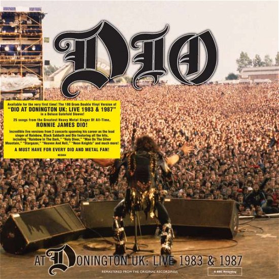 Cover for Dio · Live at Donington UK 1983-1987 (LP) [180 gram edition] (2001)