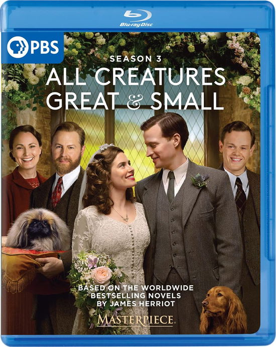 Cover for Masterpiece: All Creatures Great &amp; Small Season 3 (Blu-ray) (2023)