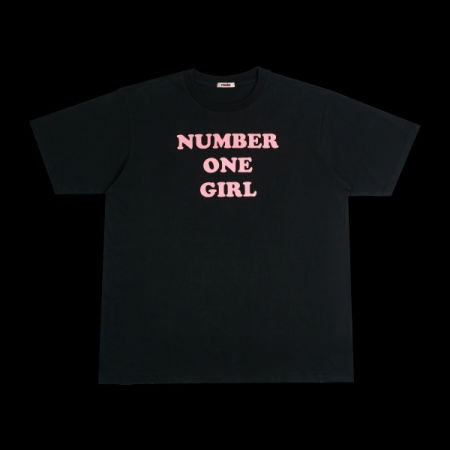 Cover for ROSE (BLACKPINK) · Number One Girl (T-shirt) [Black Oversized edition] [Onesize] (2025)