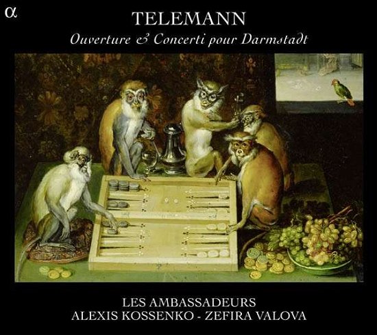 Ouverture & Concerti Pour Darmstadt - Telemann,g.p. / Kossenko / Valova / Les Ambassadeu - Muzyka - Alpha Productions - 3760014192005 - 31 marca 2015