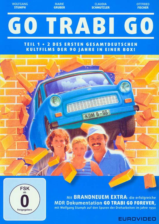 Go Trabi Go,teil 1+2 - Stumph,wolfgang / Schmutzler,claudia - Elokuva - Eurovideo Medien GmbH - 4009750228005 - torstai 21. huhtikuuta 2016