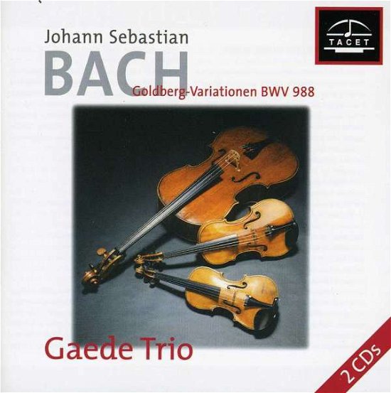 Cover for Bach / Gaede Trio · Goldberg Variations (CD) (1998)