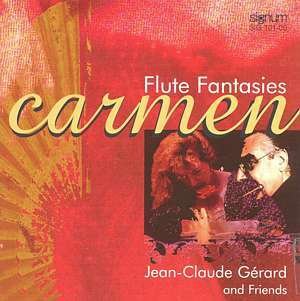 Cover for Jean · Jean-claude Gerard U.a.-carmen-flute Fantasies (CD)